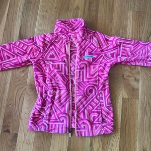 Girls Columbia zip up jacket